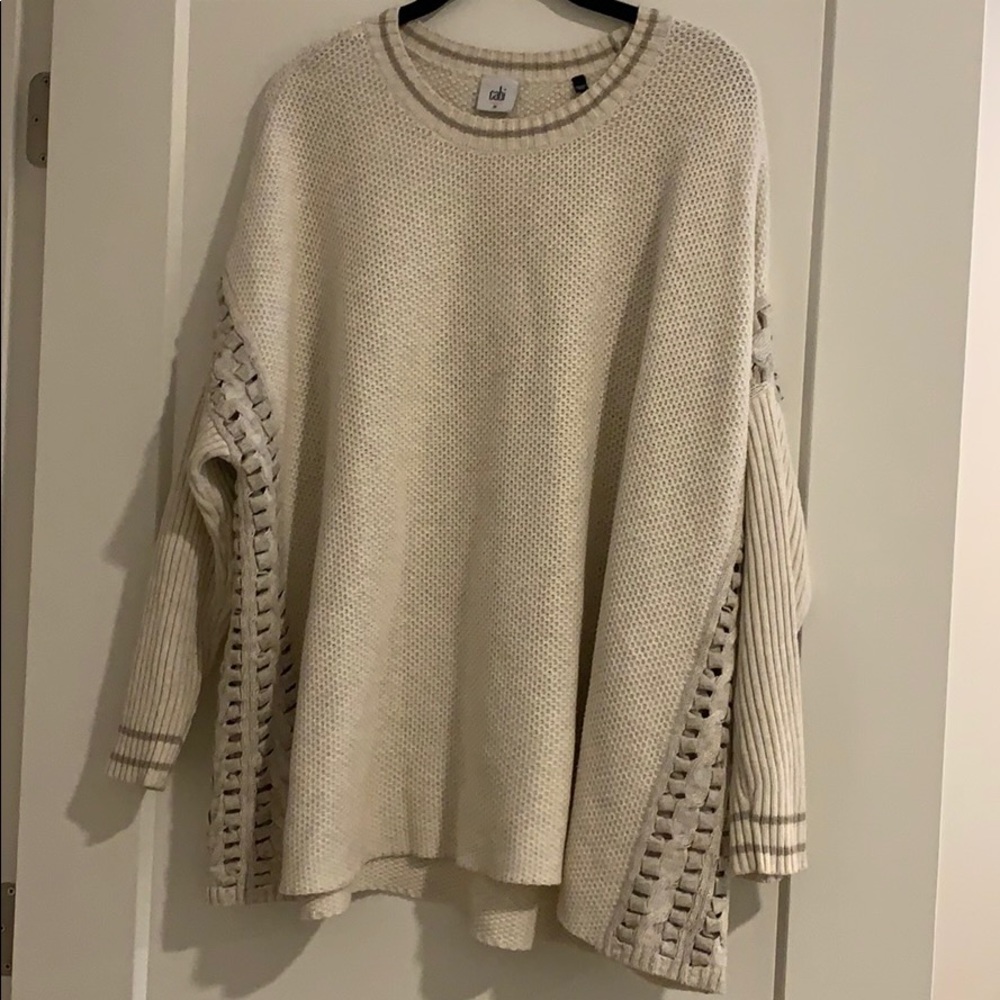 Cabi Slip Stitch Sweater